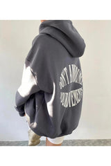 Dark Grey oversized sweatshirt