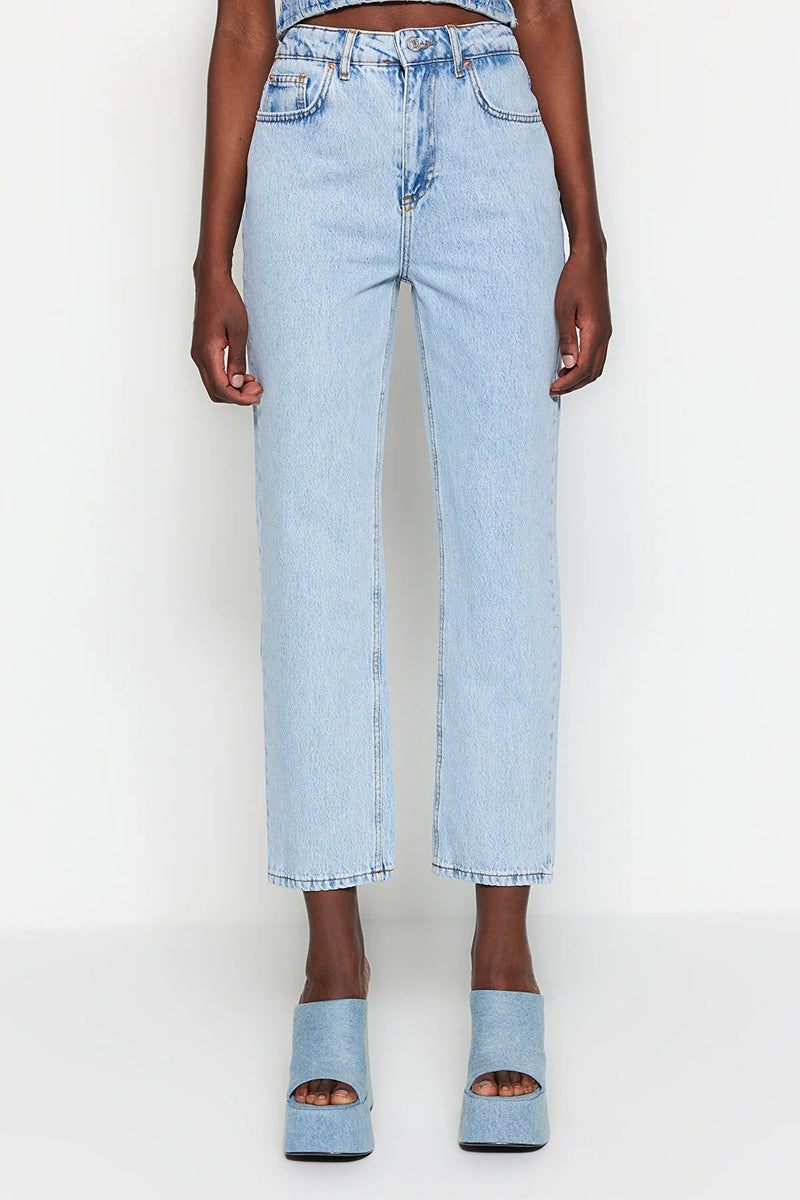 Light Blue high waist jeans