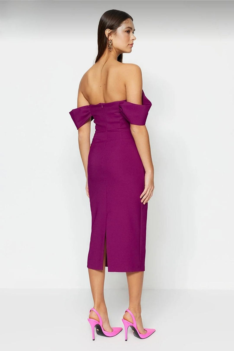 Purple Evening Dress