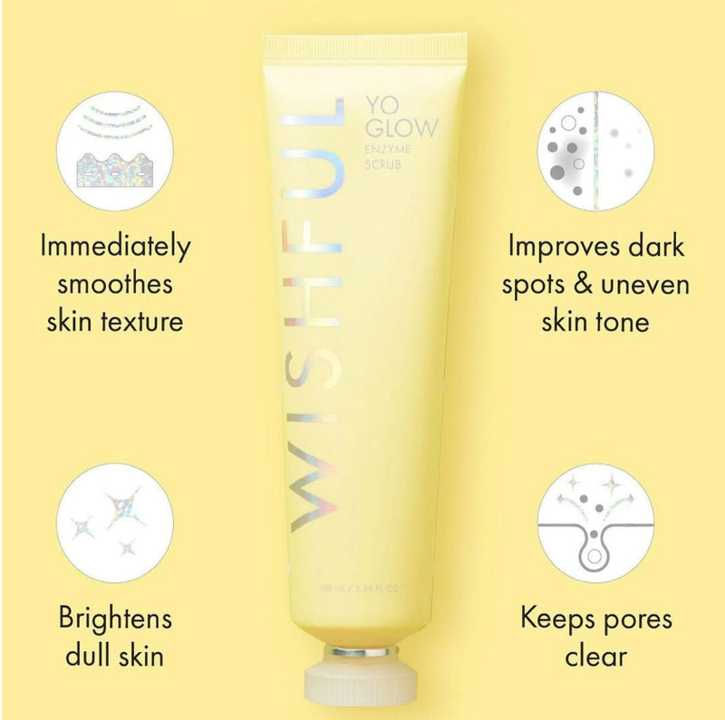 Yo Glow AHA & BHA Facial Enzyme Scrub