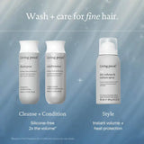 Mini Full Shampoo, Conditioner and Texture Spray Set