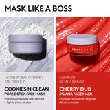 Cherry Dub Blah to Bright 5% AHA Face Mask with Salicylic Acid + Vitamin C