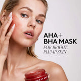 Cherry Dub Blah to Bright 5% AHA Face Mask with Salicylic Acid + Vitamin C