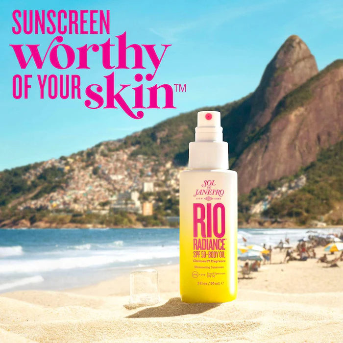 Rio Radiance™ SPF 50 Shimmering Body Oil Sunscreen