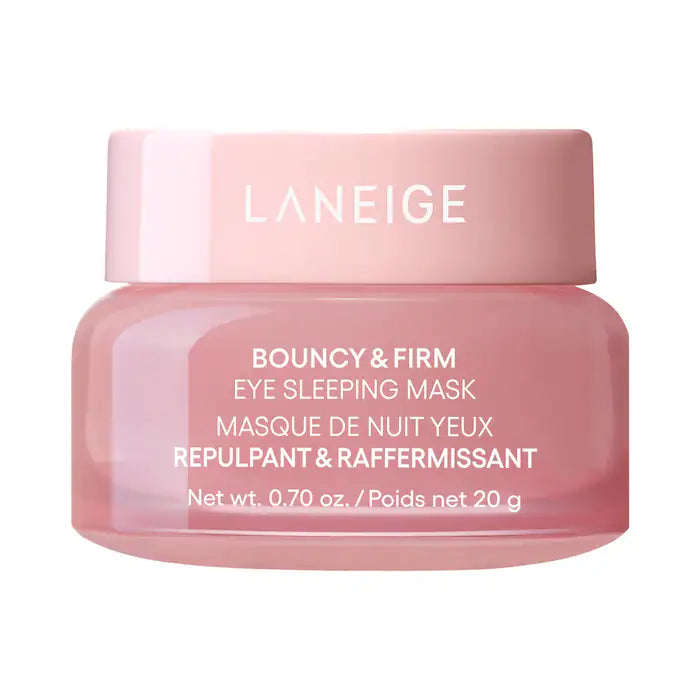 Bouncy & Firm Eye Brightening Sleeping Mask with Peony + Collagen Complex