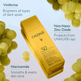 Vinosun Protect Brightening Daily Mineral Sunscreen SPF 50 with Niacinamide