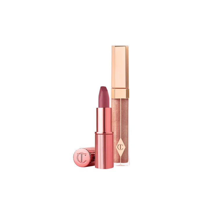 K.I.S.S.I.N.G Lipstick and Lip Gloss Duos