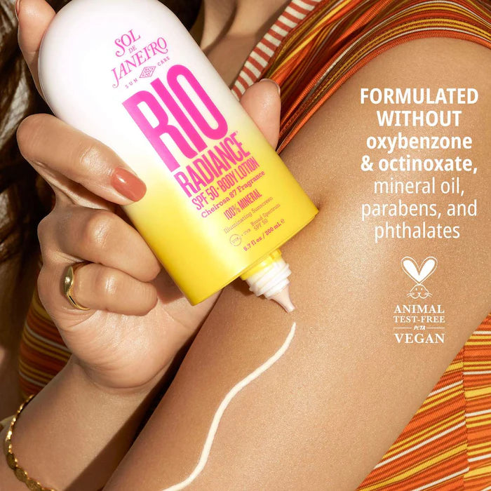 Rio Radiance™ SPF 50 Mineral Body Lotion Sunscreen with Niacinamide