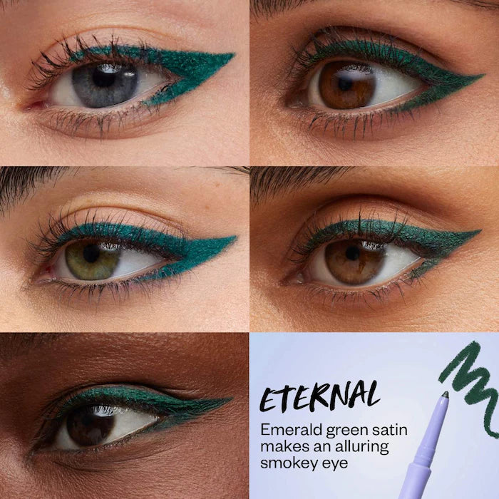 Soulgazer Intensifying Waterproof Gel Eyeliner /Color: Eternal - emerald green satin