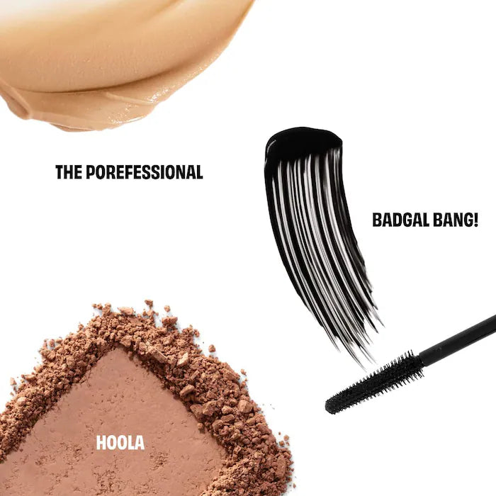 BADgal Energy: Mascara, Pore Primer & Bronzer Trio