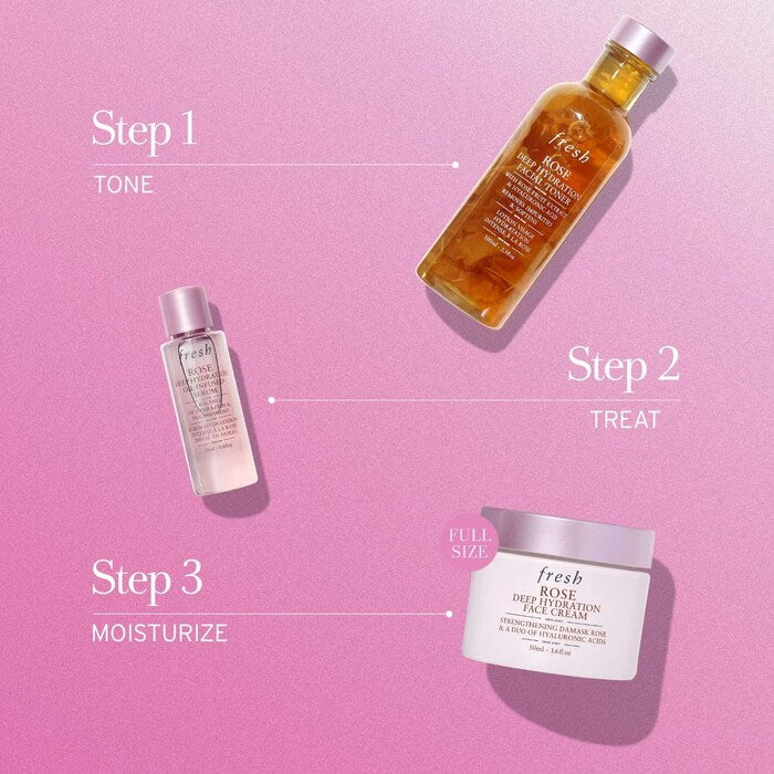 Dewy & Hydrated Skin Trio Skincare Set