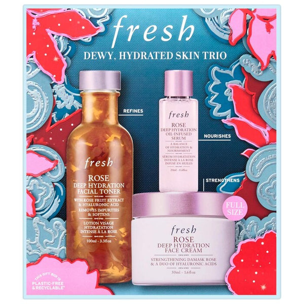 Dewy & Hydrated Skin Trio Skincare Set