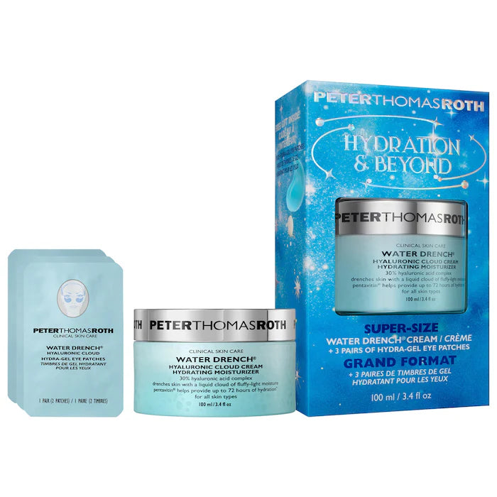 Hydration & Beyond Super-Size Water Drench® Cream and Bonus Hydra-Gel Eye Patches