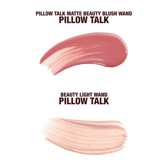 Mini Pillow Talk Iconic Blush and Glow Kit Set