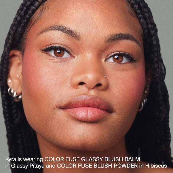 Color Fuse Glassy Blush Balm Stick + Powder Blush Set