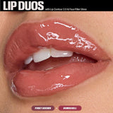 Juicy Bombshell Lip Gloss + Liner Set / Bombshell - Pinky Brown Kit