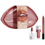 Juicy Bombshell Lip Gloss + Liner Set / Bombshell - Pinky Brown Kit