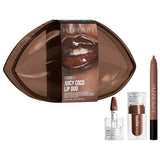 Juicy Bombshell Lip Gloss + Liner Set / Coco - Deep Brown Kit