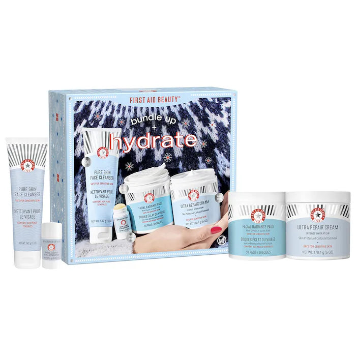 Bundle Up + Hydrate - Full Face Routine Holiday Gift Set