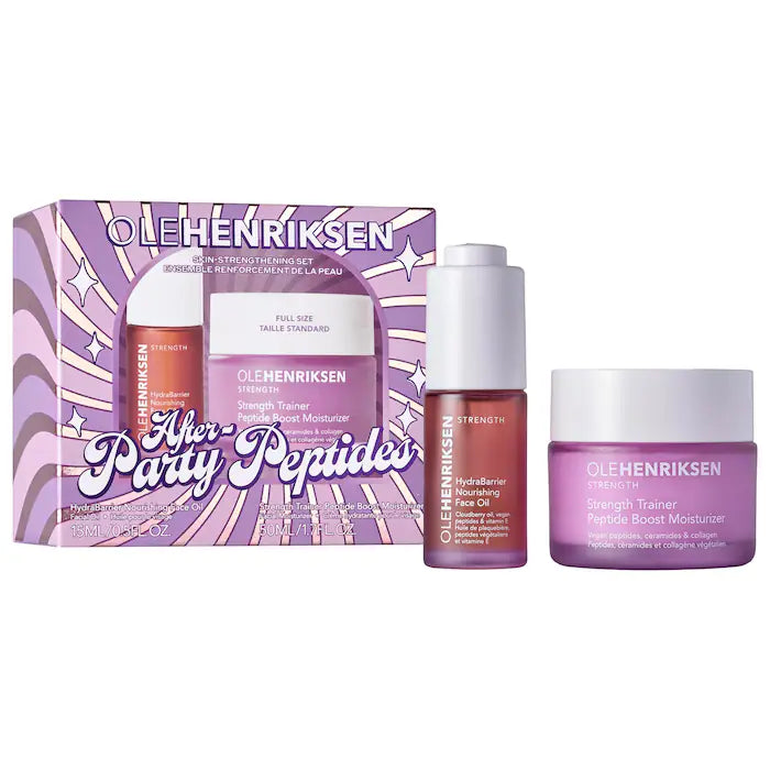 After Party Peptide Skincare Set for Plumping Hydration