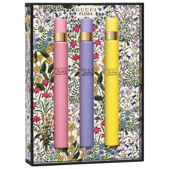 Gucci Flora Eau de Parfum Travel Spray Trio