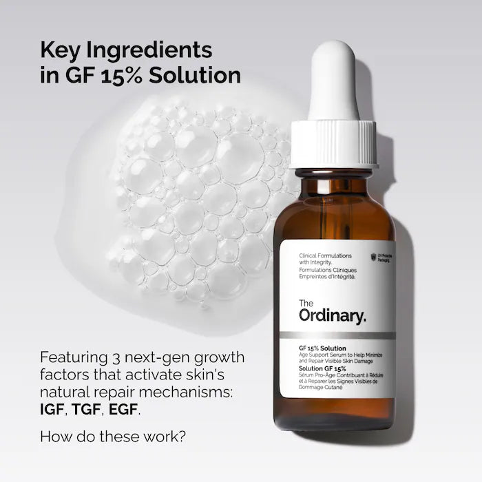 GF 15% Serum for Visible Skin Repair and Wrinkles