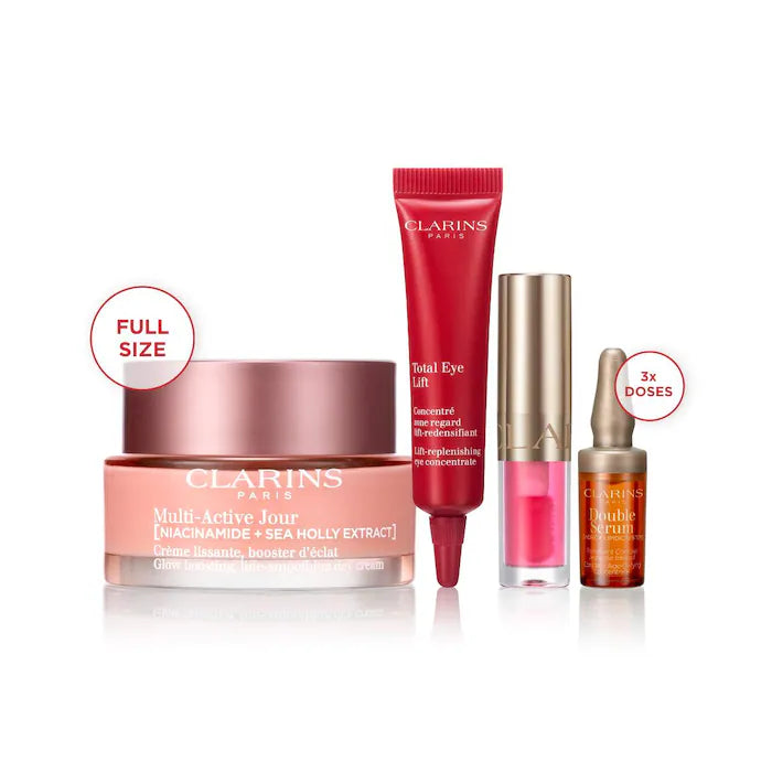 Multi-Active Anti Aging Set for Lines, Pores, Glow