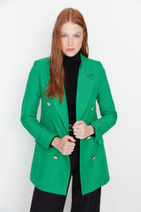 Green oversized Blazer