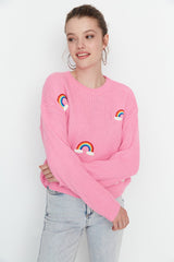 rainbow sweater top