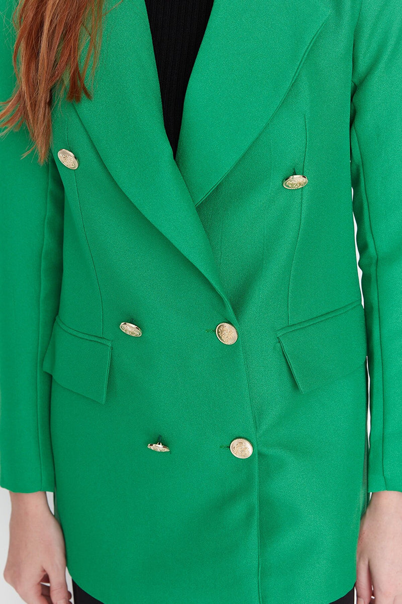 Green oversized Blazer