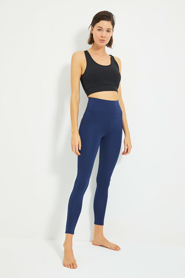 Navy Blue Sport Tights