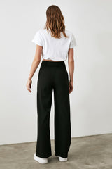 Black Wide Leg Trouser