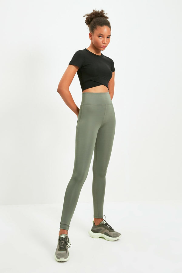 Khaki Sport Tights