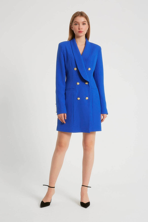 Navy Jacket Dress