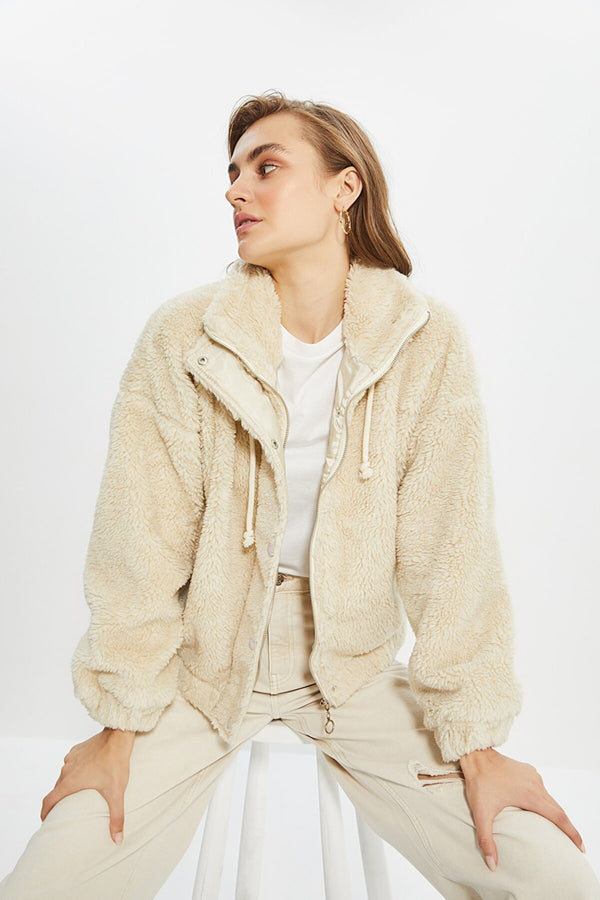 Oversize Plush Coat