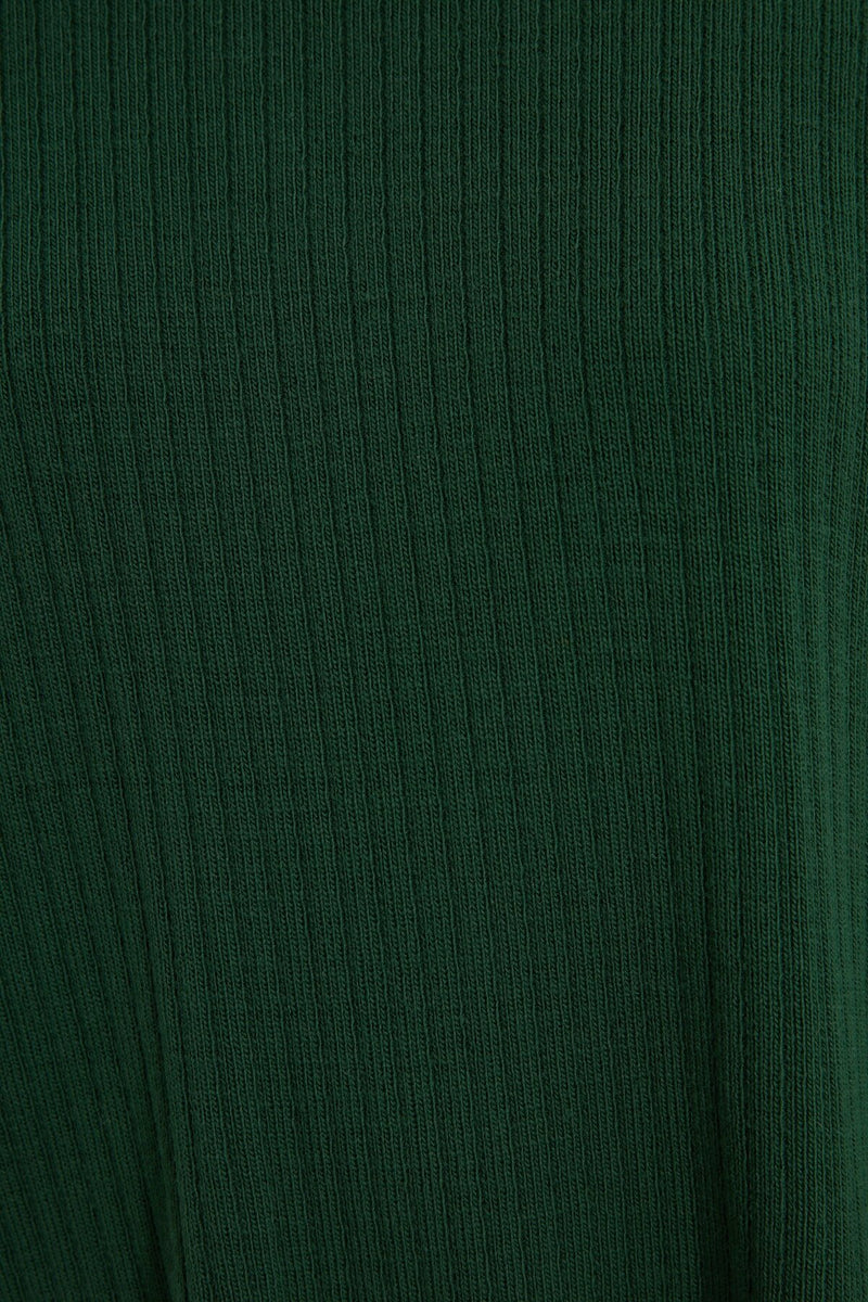 Green Knitted Knitwear Set