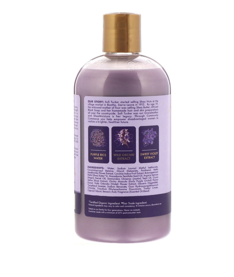 Purple Rice Water Strength & Color Care Shampoo 13.5 fl oz (399 ml)