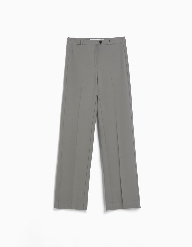 Wide leg tailored trousers