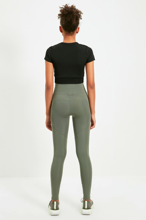 Khaki Sport Tights