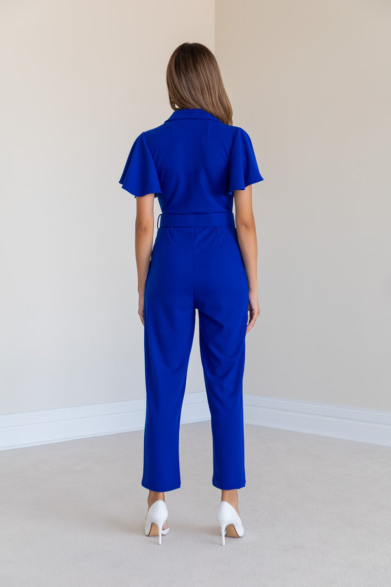 Sleeve Ruffle Classic jumpsuit