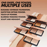 HD Skin Matte Velvet Undetectable Longwear Blurring Powder Foundation